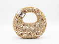 Elara Gold Embellished Ring Bag